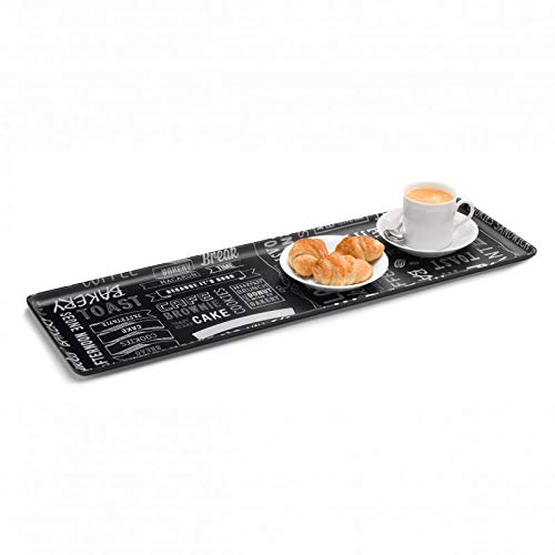 Pujadas P23.993 - Bandeja de melamina para exhibir tablas, 530 x 162 mm, 18 cm de alto