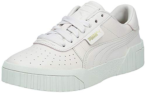 PUMA Cali Emboss Wn's, Zapatillas Deportivas para Mujer, Pastel Parchment, 37.5 EU