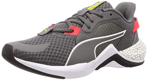 PUMA Hybrid NX Ozone, Zapatillas de Running para Hombre, Gris (Castlerock/Lava Blast), 44 EU