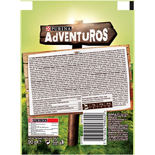 Purina Adventuros Nuggets golosinas y chuches para perros 6 x 90 g