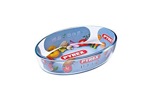 Pyrex Fuentes Horno, Cristal, 25 x 17 cm