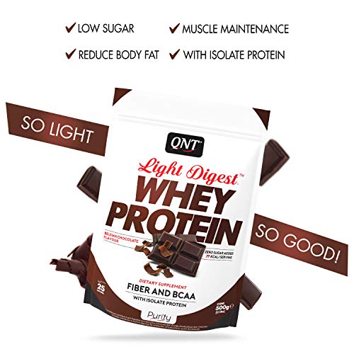 QNT Light Digest Whey Protein Chocolate Belga 500g