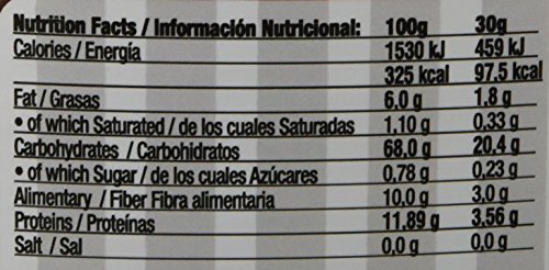 Quamtrax Nutrition Avena Instantánea, Sabor Chocolate Hazelnut - 2000 gr