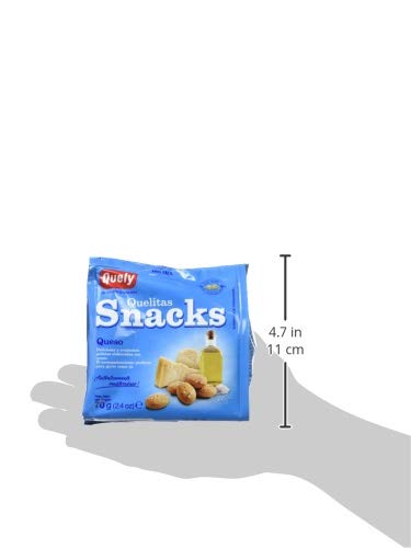 Quely Quelitas Snacks Queso 70 g Pack de 10