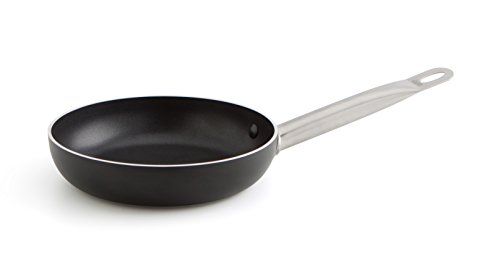 Quid Pro Chef - Sartén de acero inox 24 cm, apta para horno e inducción