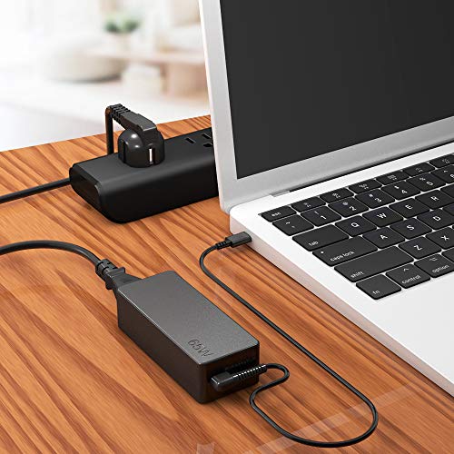 QYD 65W USB Type-C PD Cargador Adaptador para Portátil Lenovo ThinkPad X1 Tablet T470 T470s T570 T480 T480s E580 E485 ThinkPad X1 Carbon 5th Gen 20HQ 20HR Tipo C Ordenador Cargadore y adaptadore