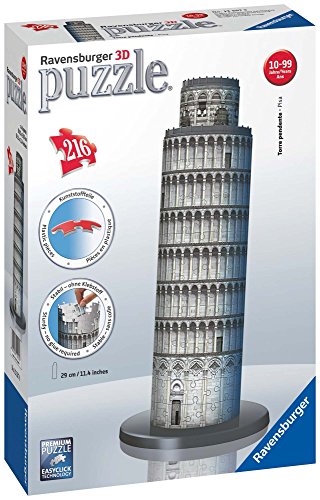 Ravensburger - Puzzle 3D, diseño Torre de Pisa (12557 9)