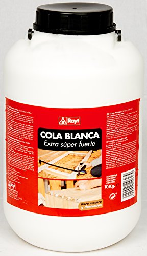 Rayt | Cola blanca extra rápida múltiples usos: madera, papel, cartón, cerámica y todo tipo de materiales porosos | 10kg | Ref. 296-28