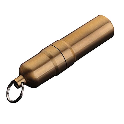 RDJSHOPS Estuche de Cigarrillos al Aire Libre Impermeable Estuche de Cigarrillos portátil Anillo Colgante de Metal a Prueba de presión Estuches de Cigarrillos (Color : C)