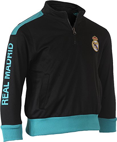 Real Madrid Rma-se-8001 - Chándal unisex infantil (4 años), color negro