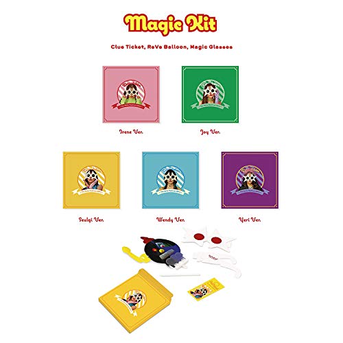 RED VELVET Mini Album - The Reve Festival Day 1 [ DAY 1 ver. / RANDOM ] CD + Magic Kit + Booklet + Photocard + FREE GIFT / K-POP Sealed