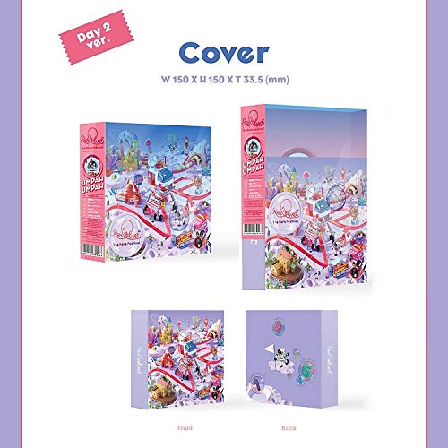 RED VELVET Mini Album - The Reve Festival Day 2 [ DAY 2 ver. ] CD + Travel Kit + Booklet + Photocard + 2 OFFICIAL POSTERS + FREE GIFT / K-POP Sealed