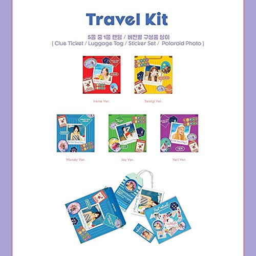 RED VELVET Mini Album - The Reve Festival Day 2 [ DAY 2 ver. ] CD + Travel Kit + Booklet + Photocard + 2 OFFICIAL POSTERS + FREE GIFT / K-POP Sealed