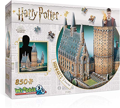 Redstring- PUZZLE 3D HARRY POTTER HOGWARTS GRAN SALON, Multicolor (W3D-20141) , color/modelo surtido