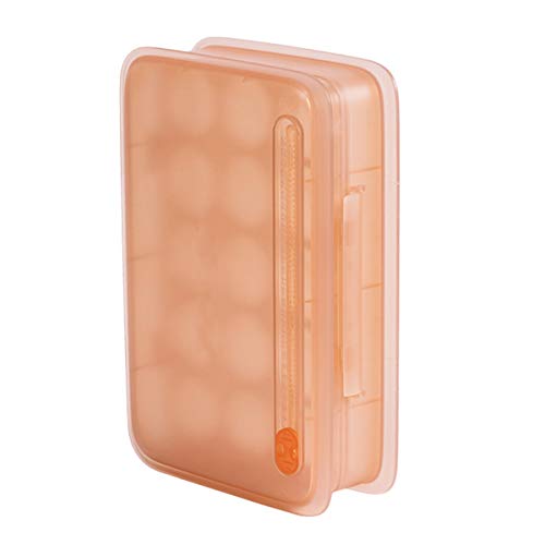 Refrigerador Bandejas para Huevos Soporte para Huevos Cubierto de Plástico Caja de Almacenamiento de Huevos para 15 Huevos Refrigerador para Frutas Y Verduras Camping Picnic Viaje