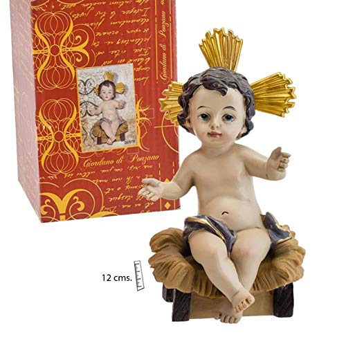 REGALOS LLUNA NIÑO JESÚS Sentado 12 CM.