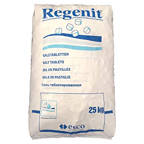 regenit® pastillas de sal para regenerar Instalaciones para ablandamiento de agua – Saco de 25 kg