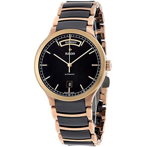 Reloj Rado Centrix para Hombre automático en cerámica y Acero Dorado R30158172.