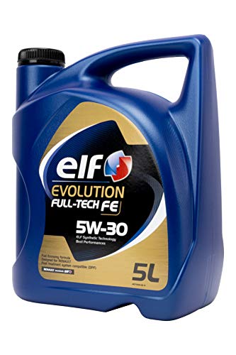 RENAULT ELF 194910 Aceite para Motor Elf Evolution FULLTECH FE 5W30 5 litros