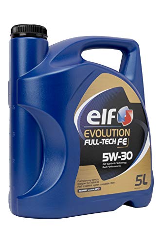 RENAULT ELF 194910 Aceite para Motor Elf Evolution FULLTECH FE 5W30 5 litros