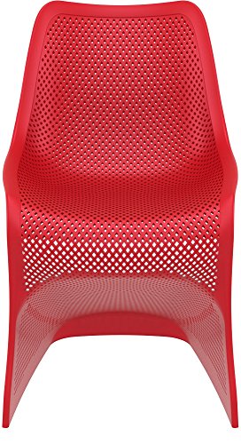 Resol Silla Bloom - Color Rojo, Set de 4 Unidades