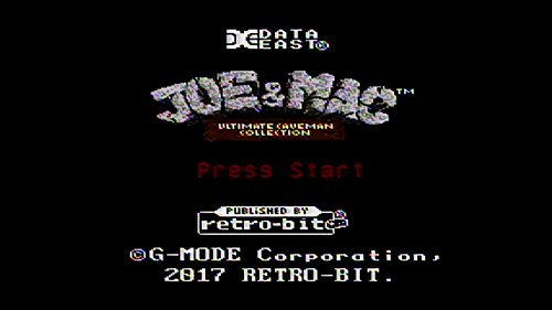 Retro-Bit Europe Joe and Mac Ultimate Caveman Collection PAL Version SNES Cartridge for Super NES (Nintendo Super NES) [Importación inglesa]