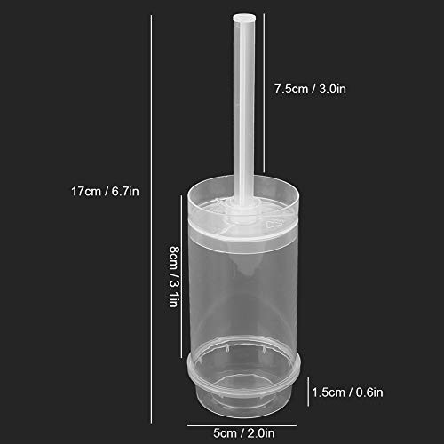 Reutilizable de grado alimenticio DIY Cake Push Tube Mousse Pudding Push Container Push Pop Cake Stand Kitchen Tool Accesorios para hornear