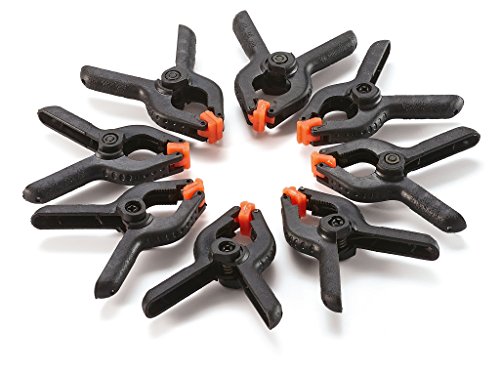 Revell- Modelo Clamp Set (8), Color Negro (39070)