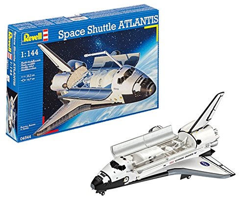 Revell Space Shuttle Atlantis NASA, Kit de Modelo, Escala 1:144 (4544) (04544), Multicolor