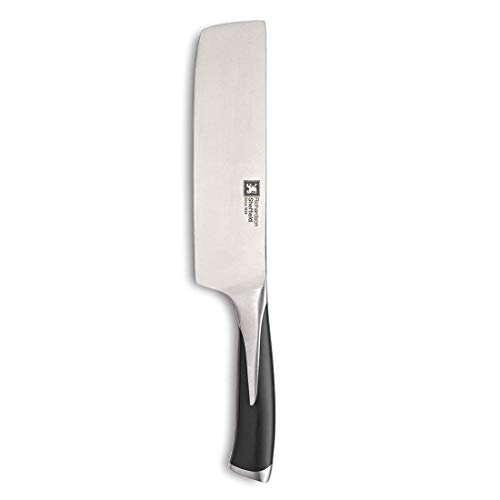 RICHARDSON SHEFFIELD KYU-Cuchillo japonés de Cocina, Acero Inoxidable, Negro, 43.2 x 11.3 x 3.2 cm