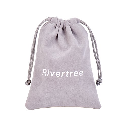 Rivertree Mujer Plata fina 925 plata de ley Moonstone