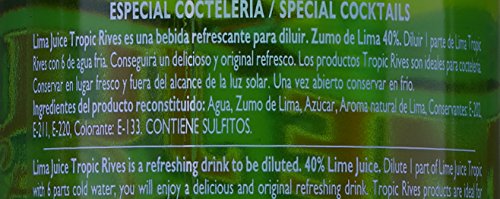 Rives - Lime Juice Tropic - Zumo de lima para diluir - 1 L