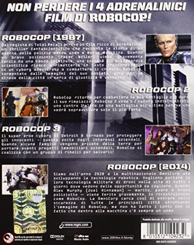 Robocop Collection (4 Blu Ray) [Italia] [Blu-ray]