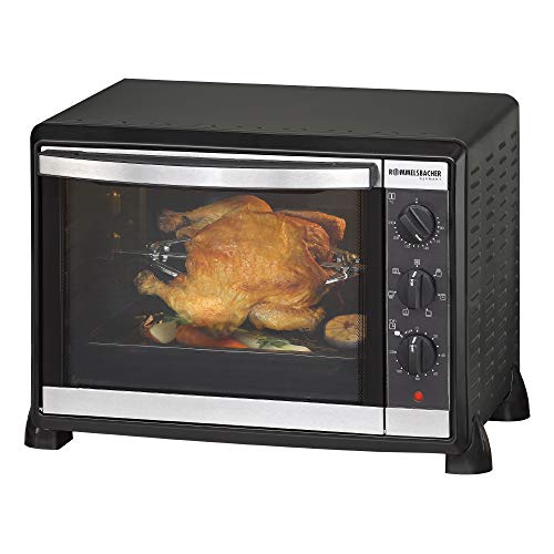 Rommelsbacher BG 1550 - Horno de convección, 1550 W, 30 l, color negro