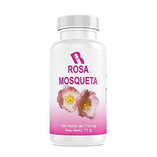 ROSA de Mosqueta – Complemento Alimenticio a base de Rosa de Mosqueta – 100 Perlas