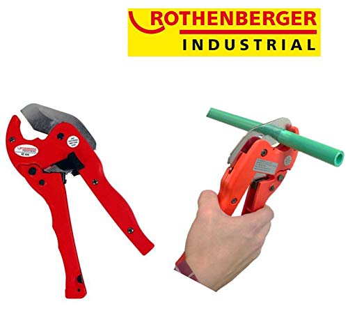 Rothenberger Industrial 36012 Cortador industrial de tubos plásticos