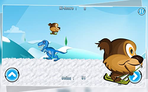 Rovio First Nut Adventure : The Squirrel Snow Glide Race - Premium