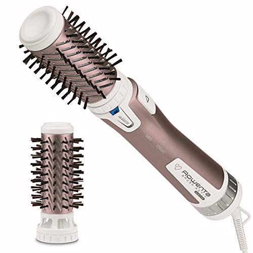 Rowenta Brush Activ Premium Care CF9540 - Cepillo de Aire movimiento giratorio automático con dos controles de rotación, secado simultáneo, doble emisor de iones