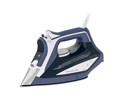 Rowenta DW5210 Focus Excel - Plancha de vapor, 2600 W, Acero Inoxidable, azul