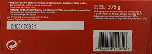 Royal Brownie Con Oreo - Paquete de 6 x 62.50 gr - Total: 375 gr