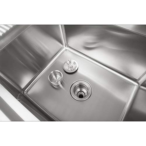 Royal Catering - RCHS-1200WS - Fregadero de Acero Inoxidable - 120 cm