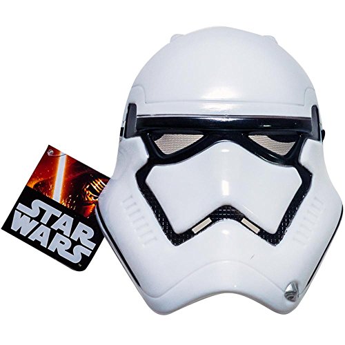 Rubies 32529, Star Wars  - Careta del casco de Stormtrooper para niños, accesorio disfraz