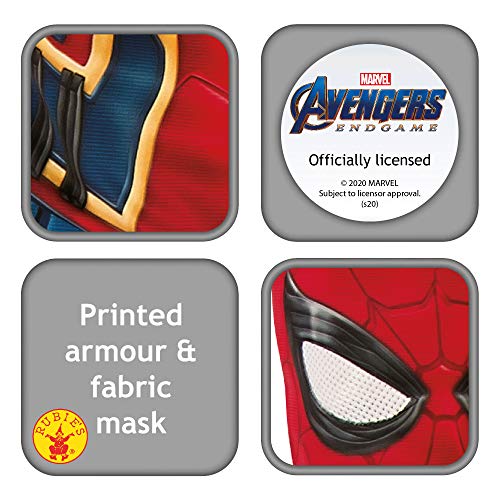 Rubie's Disfraz Avengers Official Iron Spider, Spiderman Classic, Talla M, 5-7 anos, altura 132 cm (700659_M)