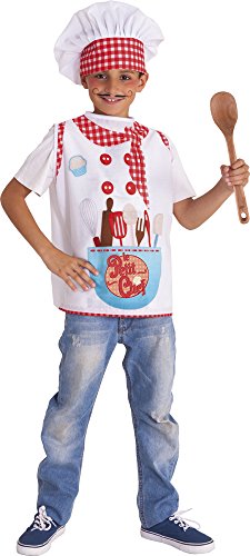 Rubies S8400-T Le Petit Chef - Disfraz impreso para niños, T (1-2 años)