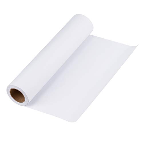 RUSPEPA Rollo De Papel Kraft Blanco - 30.5 Cm X 30 M - Papel Reciclado Perfecto Para Manualidades, Arte, Envoltura De Regalos Pequeña, Embalaje, Postal, Envío, Material De Embalaje Y Paquete