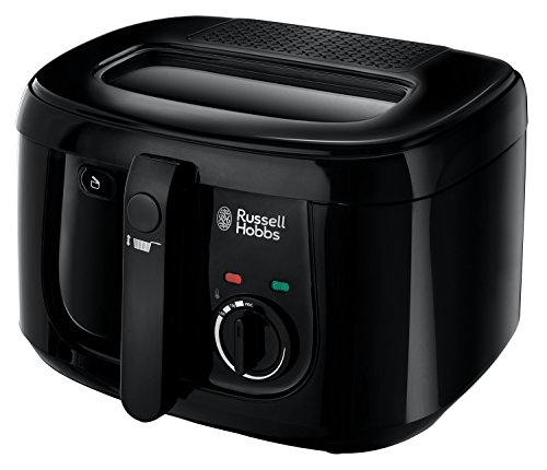 Russell Hobbs 24570 - Freidora eléctrica familiar (1 kg, 2,5 L), color negro