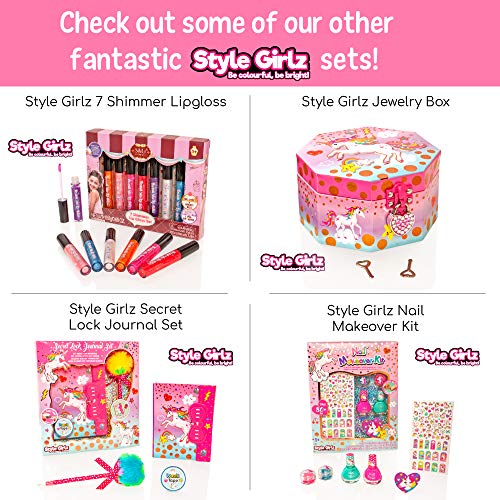 S & Li cosméticos Cutie Cupcake Juego de 8 Piezas Lipgloss