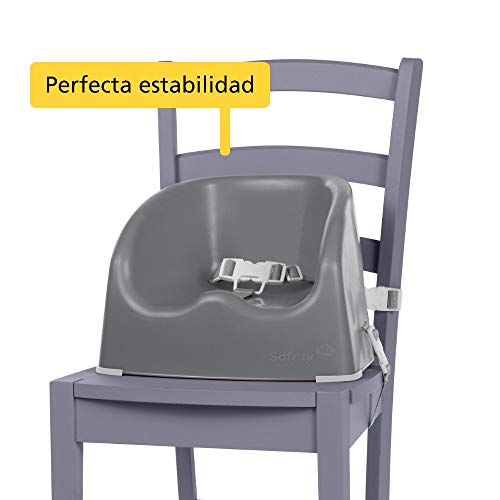 Safety 1st Essential Booster - Elevador de viaje, color gris (Warm grey)