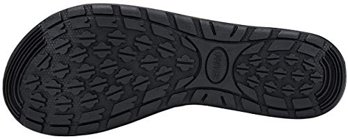 SAGUARO Escarpines Hombre Mujer para Buceo Snorkel Surf Natación Piscina Vela Mares Rocas Río Zapatos para Agua Calzado Playa Zapatillas Deportes Acuáticos (033 Negro,44/45 EU)