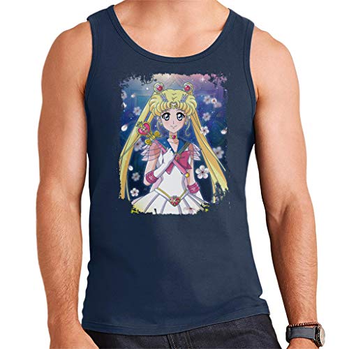 Sailor Moon Crystal with Stick Men's Vest